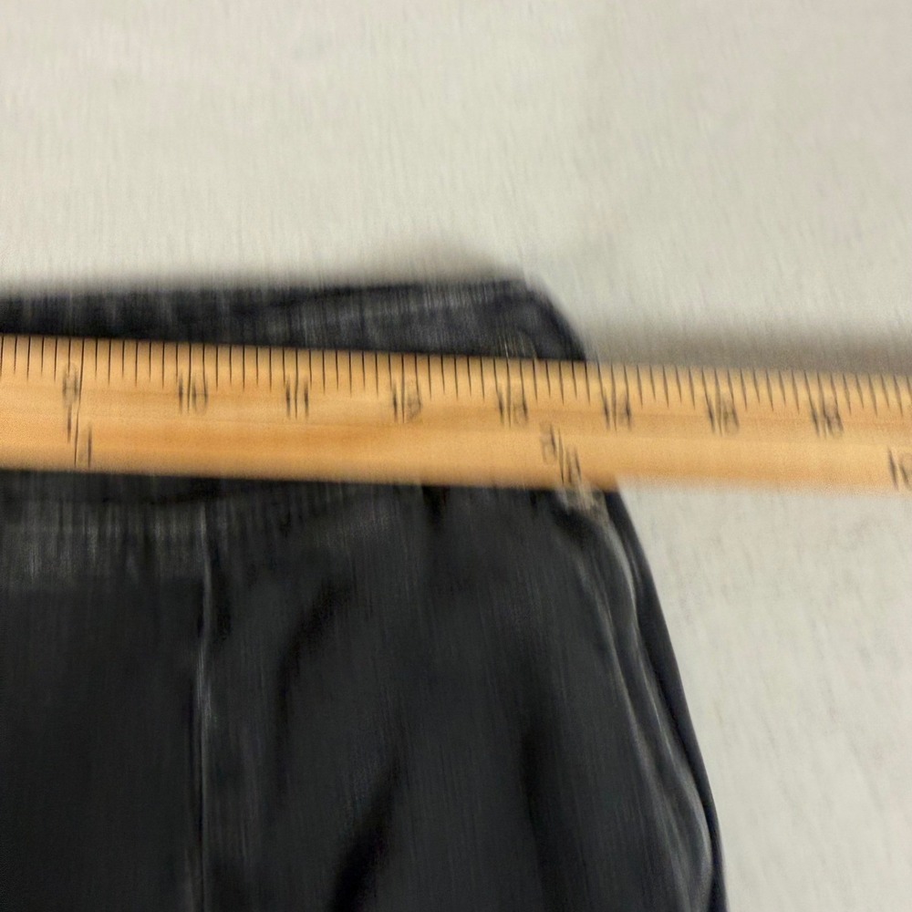Pilcro Wide Leg Jeans Womens 4 Gray Cotton Blend Boho Flare High Low Hem Denim - Picture 11 of 12
